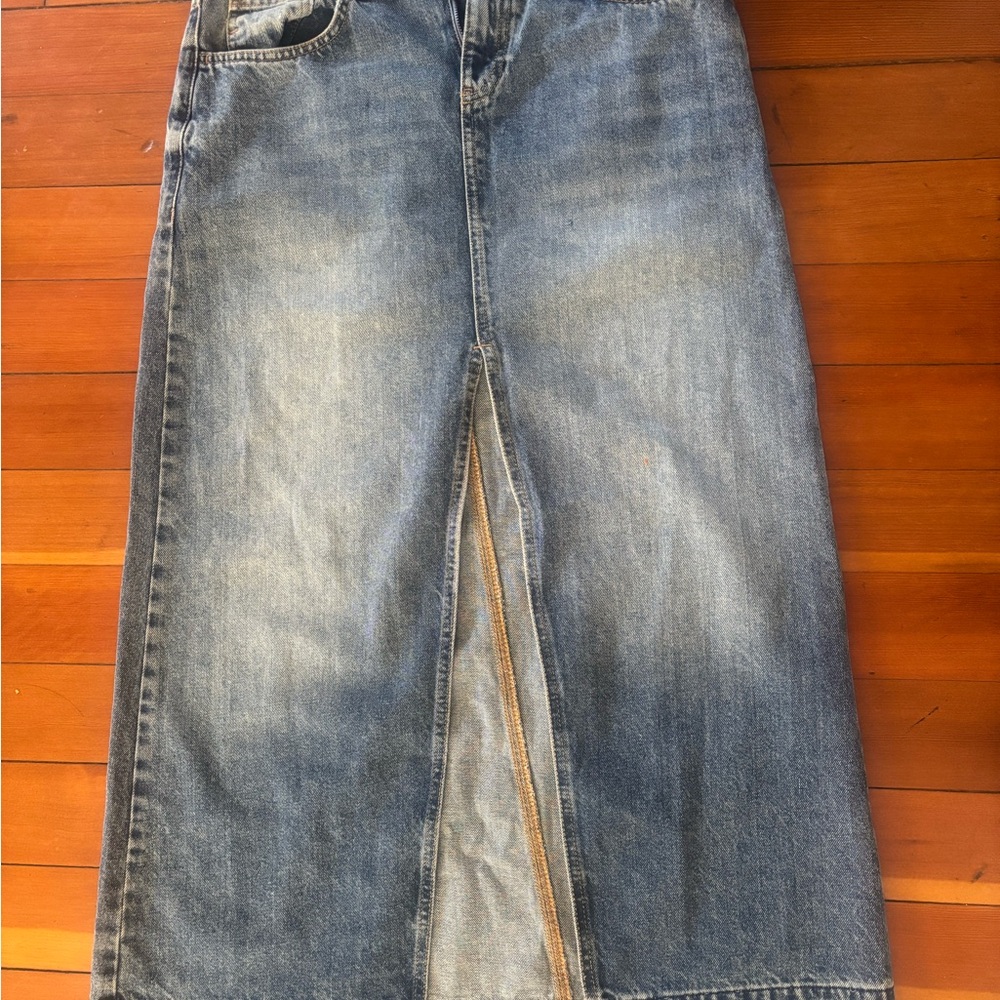 Urban Outfitters Blue Denim Skirt
